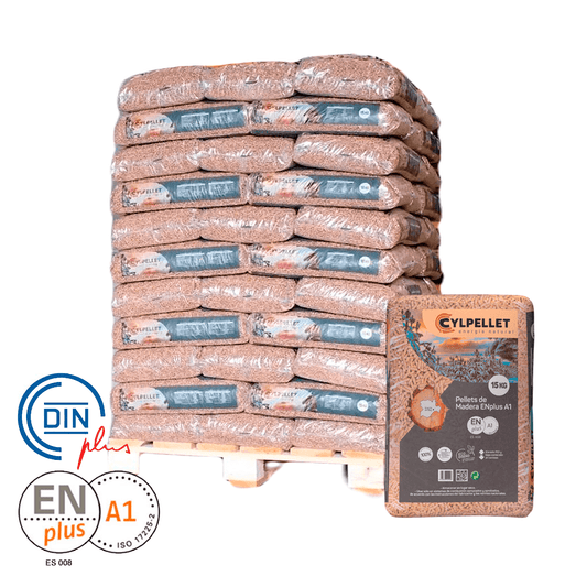 CYL PELLET – 1 Palet de 77 sacos de 15Kg Enplus A1