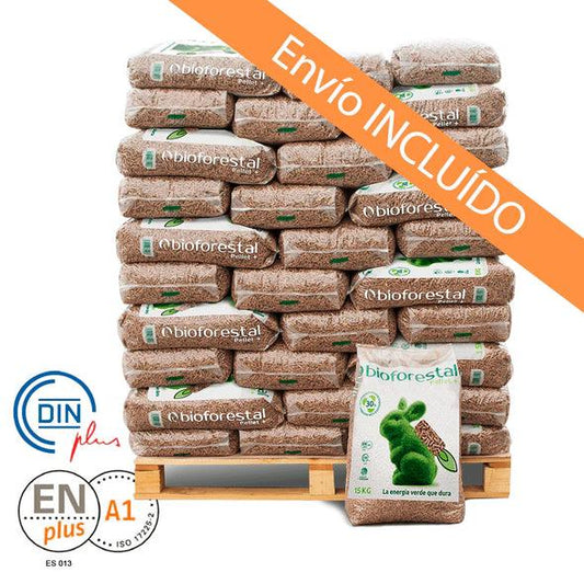 1 Palet de Pellet Bioforestal 70 sacos