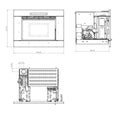 Insert pellets 11 kW - Misti